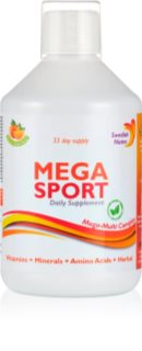 Swedish Nutra Mega Sport băutură pentru susținerea performanțelor sportive aroma Orange 500 ml
