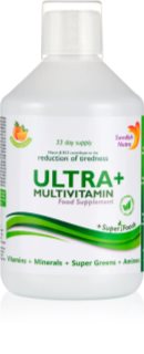 Swedish Nutra Ultra+ Multivitamin băutură în sprijinul sistemului imunitar aroma Orange 500 ml