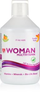 Swedish Nutra Woman Multivitamin multivitamine pentru femei aroma Orange 500 ml