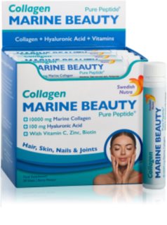 Swedish Nutra Marine Beauty fiole pentru ten, păr și unghii perfecte 20x25 ml