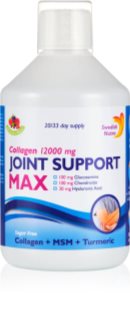 Swedish Nutra Collagen Joint Support Max colagen hidrolizat pentru nutriția articulațiilor și a tendoanelor aroma Wild Berry 500 ml