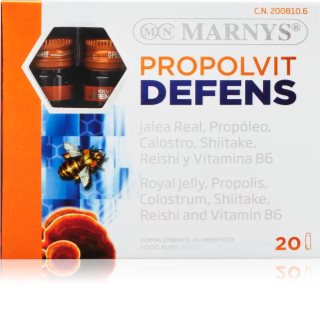 Marnys Propolvit Defens supliment alimentar în sprijinul sistemului imunitar 20 buc