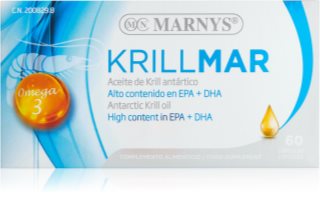 Marnys Krillmar capsule pentru funcționarea normală a sistemului cardiovascular 60 caps.