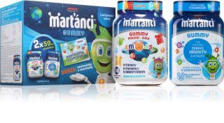 MARŤÁNCI Gummy + Omalovánky se samolepkami (limitovaná edice) pro děti