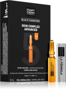 MartiDerm Black Diamond Skin Complex Advanced ampulky pro unavenou pleť