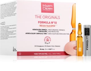 MartiDerm The Originals Formula Nº10 HD Color Touch hidratáló arcszérum C vitamin