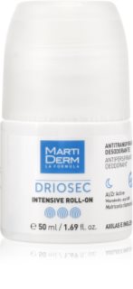 MartiDerm Driosec Intensive Roll-On antiperspirantas gausiam prakaitavimui mažinti 50 ml
