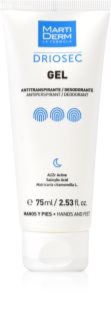 MartiDerm Driosec Gel Antitranspirante gelis rankoms ir kojoms nuo pernelyg gausaus prakaitavimo 75 ml