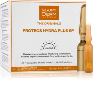 MartiDerm The Originals Proteos Hydra Plus SP Ampoules Tratamento antirrugas em ampolas