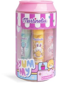 Martinelia Yummy Lip Balm Trio Lippenbalsem voor Kinderen 3y+
