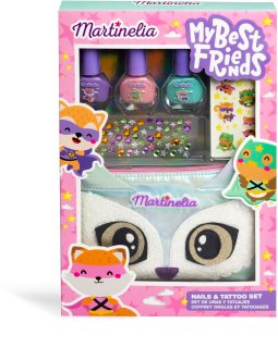Martinelia My Best Friends Nails & Tattoo setti lapsille 3+