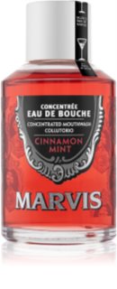 Marvis Concentrated Mouthwash Cinnamon Mint enjuague bucal concentrado para aliento fresco 120 ml