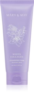 Mary&May White Collagen Cleansing Foam cream cleansing foam with niacinamide 150 ml
