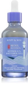Mary&May Retinol 0.1% Bakuchiol Cica Serum serum przeciwzmarszczkowe odnawiający barierę ochronną skóry 80 ml