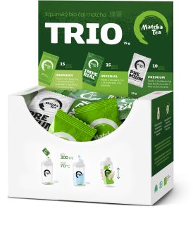 Matcha Tea Trio BIO matcha prášek 75 g