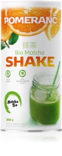 Matcha Tea Matcha Shake BIO prášek na přípravu nápoje s matchou příchuť Orange 300 g