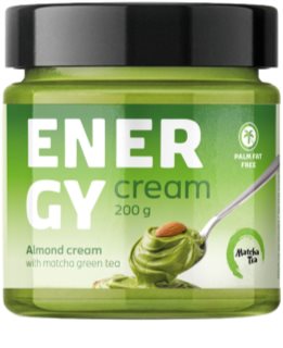 Matcha Tea Energy Cream mandlový krém s matchou 200 g