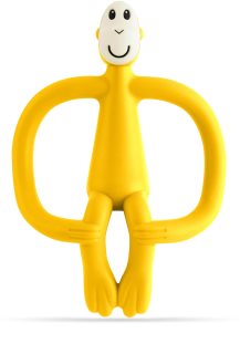 Matchstick Monkey Teething Toy and Gel Applicator rágóka 2in1 kefével