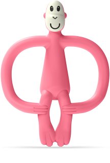 Matchstick Monkey Monkey Teether rágóka 2in1 kefével