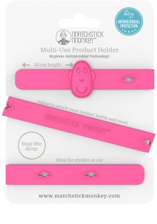 Matchstick Monkey Multi-Use Product Holder clipe multifuncional Pink 1 un.