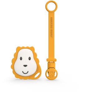 Matchstick Monkey Flat Face Teether & Soother Clip lote de regalo para niños Lion