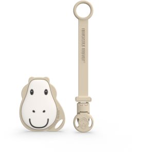 Matchstick Monkey Flat Face Teether & Soother Clip confezione regalo per bambini