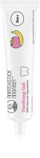 Matchstick Monkey Teething Gel 3m+ Avkylande gel för tänder 15 g