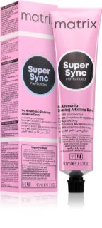 Matrix Super Sync Pre-Bonded coloration semi-permanente pour cheveux teinte 1A Ash Black 90 ml