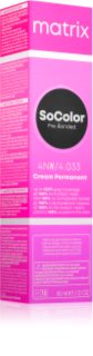 Matrix SoColor Pre-Bonded trajna boja za kosu za prekrivanje sijedih nijansa 4NW 90 ml
