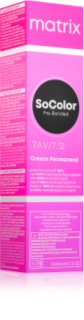 Matrix SoColor Pre-Bonded tinta permanente per capelli per coprire i capelli bianchi colore 7.12 90 ml
