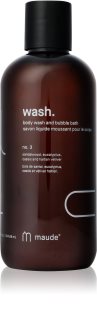 Maude Wash No.0 2-in-1 bath foam and shower gel Eucalyptus & Sandalwood 355 ml