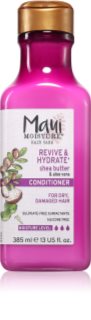 Maui Moisture Revive & Hydrate + Shea Butter & Aloe Vera drėkinamasis kondicionierius sausiems ir pažeistiems plaukams 385 ml