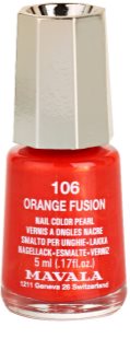 Mavala Mini Color lak na nehty odstín 106 Orange Fusion 5 ml