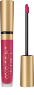 Max Factor Colour Elixir Soft Matte Langtidsholdbar flydende læbestift