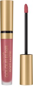 Max Factor Colour Elixir Soft Matte rouge à lèvres liquide longue tenue teinte 015 Rose Dust 4 ml