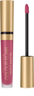 Max Factor Colour Elixir Soft Matte rouge à lèvres liquide longue tenue