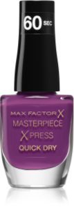 Max Factor Masterpiece Xpress gyorsan száradó körömlakk árnyalat 360 Pretty As Plum 8 ml