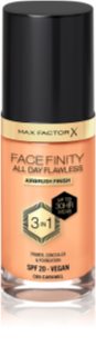 Max Factor Facefinity All Day Flawless tartós alapozó SPF 20 árnyalat 85 Caramel 30 ml
