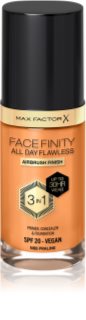 Max Factor Facefinity All Day Flawless trwały podkład SPF 20 odcień 88 Praline 30 ml