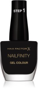 Max Factor Nailfinity Gel Colour géles körömlakk UV/LED lámpa használata nélkül