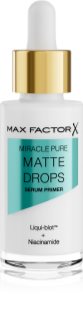 Max Factor Miracle Pure Matte Drops Egységesítő sminkalap a sima és matt arcbőrért 30 ml