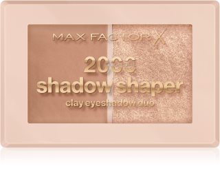 Max Factor 2000 Calorie Shadow Shaper duo očné tiene odtieň 020 Bronze Glaze 4 g