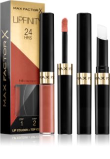 Max Factor Lipfinity Lip Colour Langaanhoudende Lippenstift met Balsem Tint 115 Confident 4,2 gr