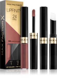 Max Factor Lipfinity Lip Colour rouge à lèvres longue tenue avec baume teinte 006 Always Delicate 4,2 g