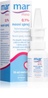 Mar Rhino Mar Rhino 1 mg/ml nosní sprej, roztok k uvolnění nosu a nosních dutin 15 ml