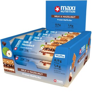 MaxiNutrition Waffle Protein Bar proteinová tyčinka