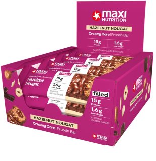 MaxiNutrition Creamy Core Protein Bar proteínová tyčinka s nízkym obsahom cukru