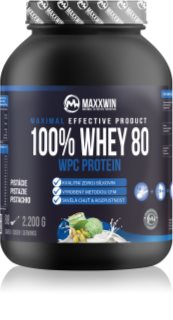 Maxxwin 100% Whey 80 Protein syrovátkový protein v prášku