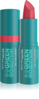 MAYBELLINE NEW YORK Green Edition krémová rtěnka s hydratačním účinkem odstín 008 Floral 3.4 g