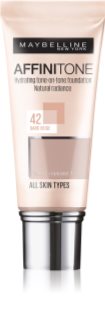 MAYBELLINE NEW YORK Affinitone ενυδατικό μεικ απ απόχρωση 42 Dark Beige 30 ml